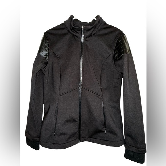 FABLETICS Black Jacket Size Medium - Picture 1 of 8